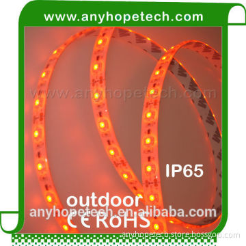 waterproof IP65 24 volt warm white 2400K single color flexible smd 3528 led strip light
